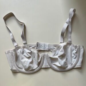 CUUP Balconette Mesh Bra in Salt | 32C
